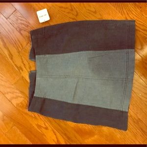 Free people denim skirt